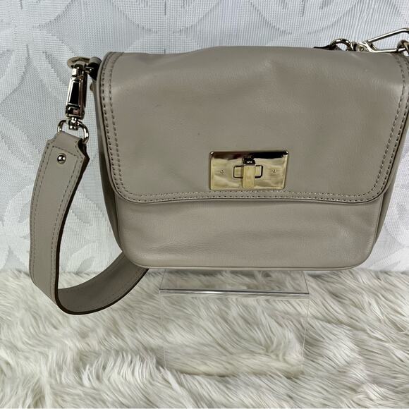 KATE SPADE New York Turn Lock Flap Leather Shoulder Bag - Picture 6 of 12